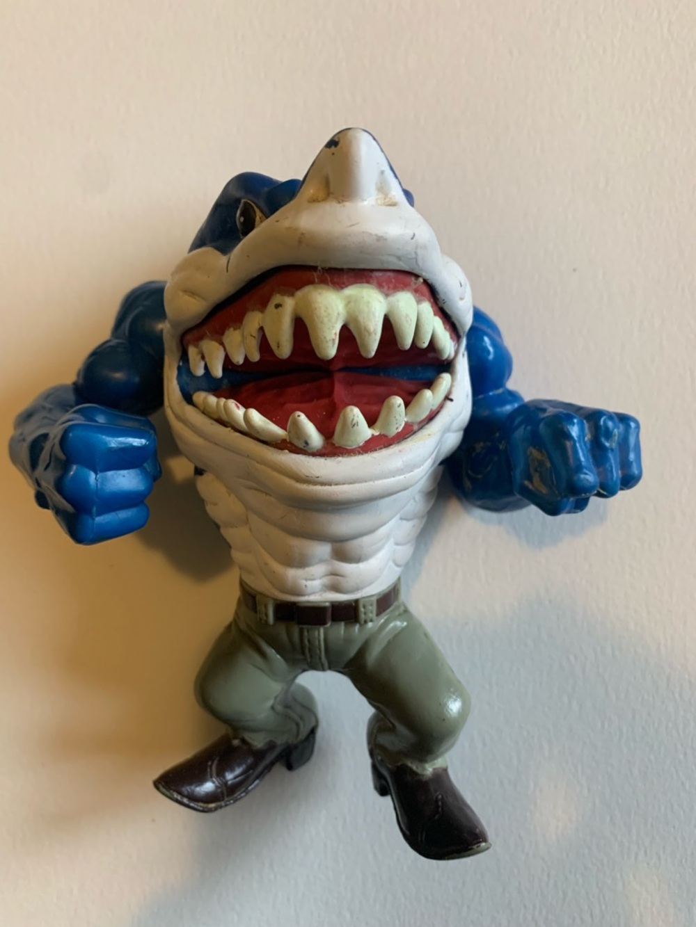 Street Sharks: Ripster Action Figure (Loose, 1994, Grey Pants, 6", Mattel)